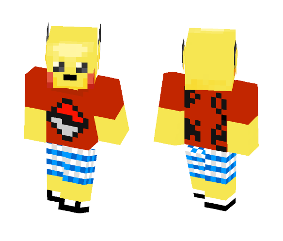 Pikachu! - Male Minecraft Skins - image 1
