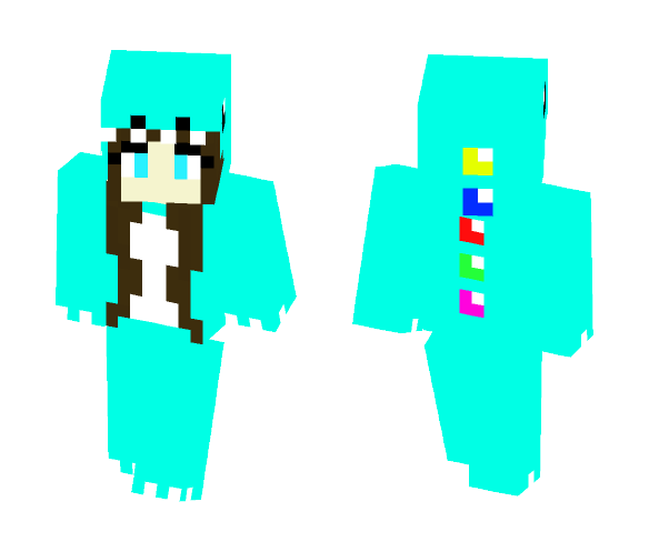 dinosaur onesie - Female Minecraft Skins - image 1