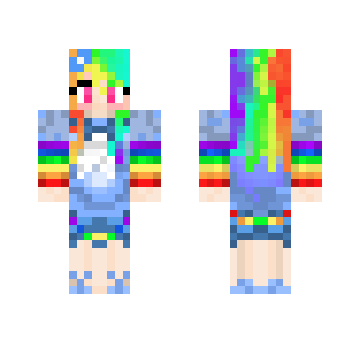 Rainbow Dash - Gakusei - Female Minecraft Skins - image 2