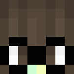 Nerdy Rainbow Barf Girl - Girl Minecraft Skins - image 3