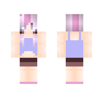 Twin Tailed Girl - Girl Minecraft Skins - image 2