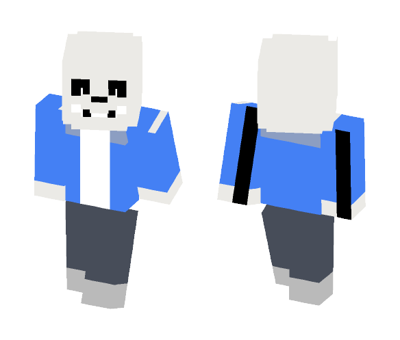 Undertale Sans - Male Minecraft Skins - image 1