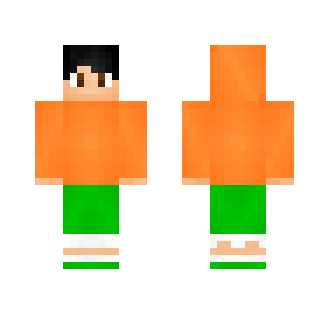 Boy Orange and Green