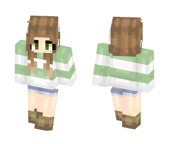 Spring Falls - Female Minecraft Skins - image 1