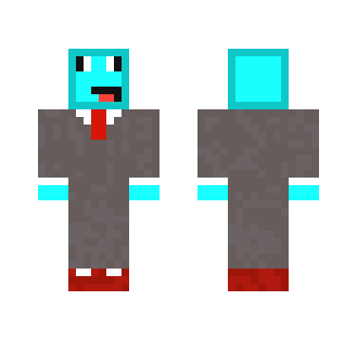 Blue slime in a suit - Interchangeable Minecraft Skins - image 2