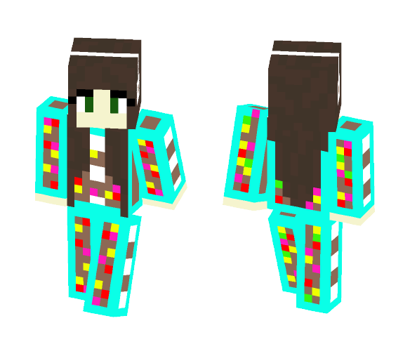 gingerbread onsie - Female Minecraft Skins - image 1