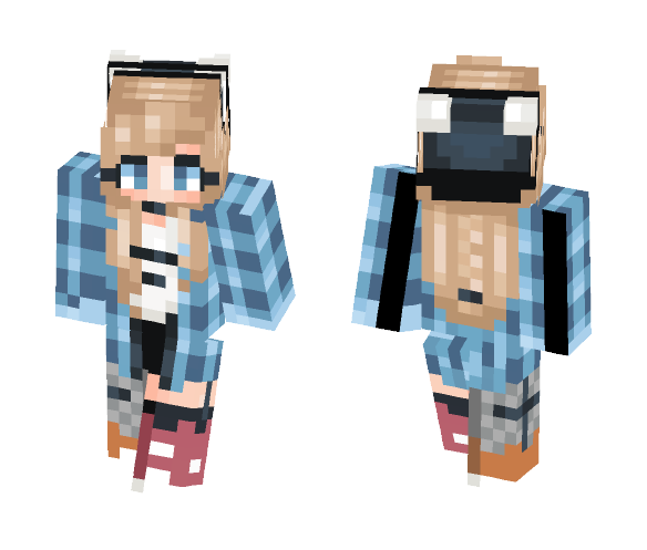 leotard trade & sushi later - Female Minecraft Skins - image 1