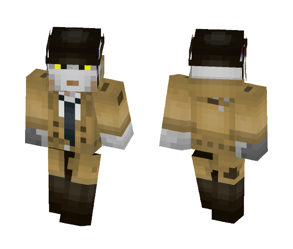 Nick Valentine - Fallout 4 - Male Minecraft Skins - image 1