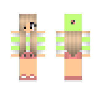 Dang...She loves her some melons. - Female Minecraft Skins - image 2