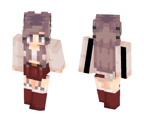 Winter girl - Girl Minecraft Skins - image 1