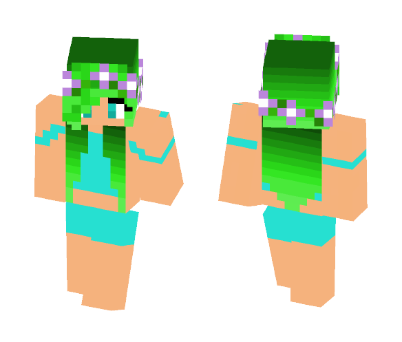 Flower Crown - Flower Crown Minecraft Skins - image 1