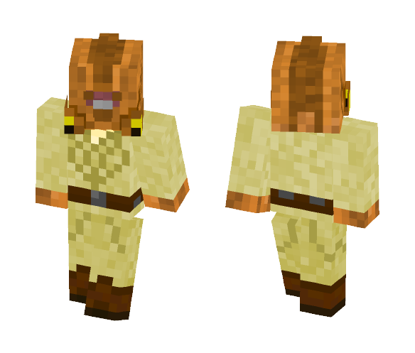 Star Wars: Ongree Jedi - Male Minecraft Skins - image 1