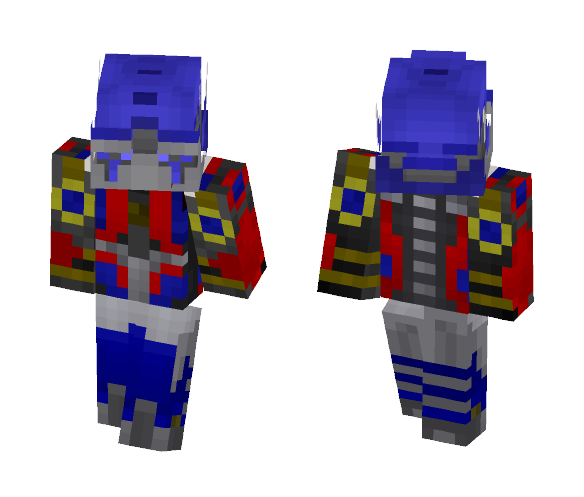 Optimus Prime - Male Minecraft Skins - image 1