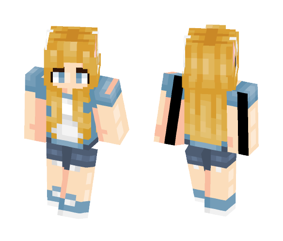 Cat girl - Cat Minecraft Skins - image 1