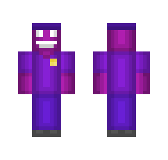 Purple Man FNAF - Male Minecraft Skins - image 2