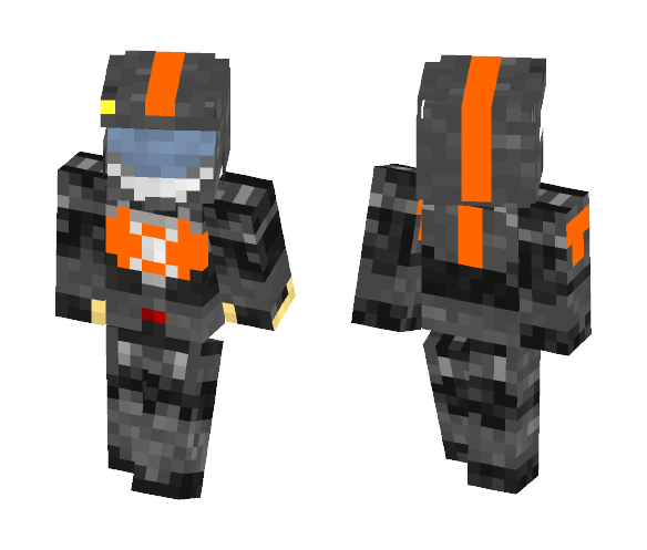 [ODST] Cpl. J, Evans. - Male Minecraft Skins - image 1