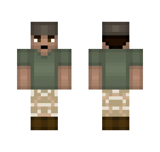 Pvt. Jack Smith(Stationed Soldier) - Male Minecraft Skins - image 2