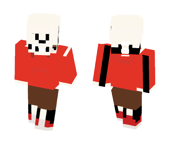 Underswap Papyrus - Male Minecraft Skins - image 1