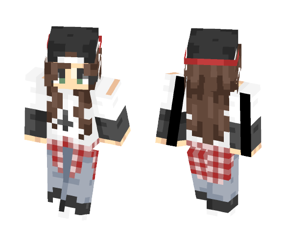 I'm borderline happy - Female Minecraft Skins - image 1