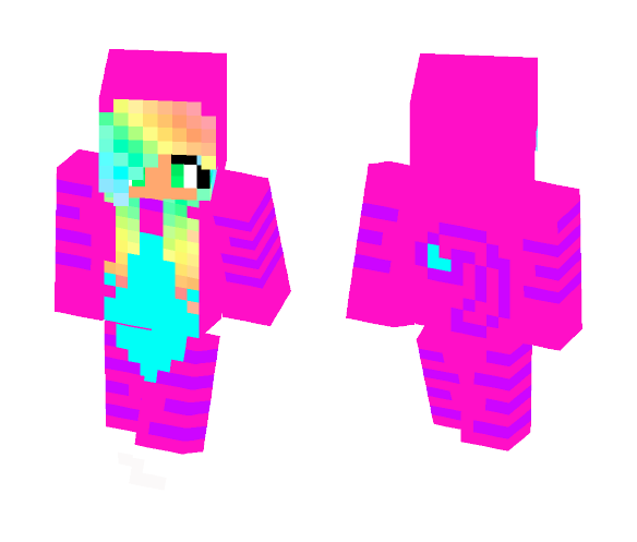 Cute Cat Girl - Cat Minecraft Skins - image 1