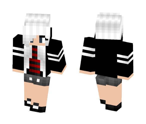 Wolf girl - Girl Minecraft Skins - image 1