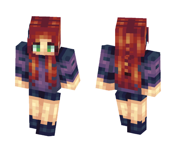Download Free I am awesome at titles Skin for Minecraft image 1 I am awesome at titles - Female Minecraft Skins - image 1