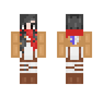 A better attempt of Mikasa.
