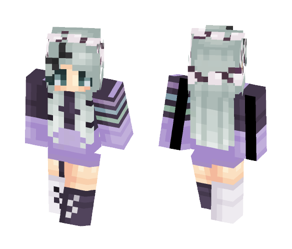 Pastel goth - Female Minecraft Skins - image 1