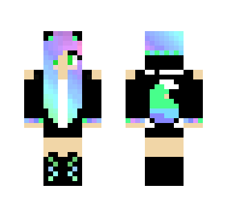 Rainbow Cat Girl