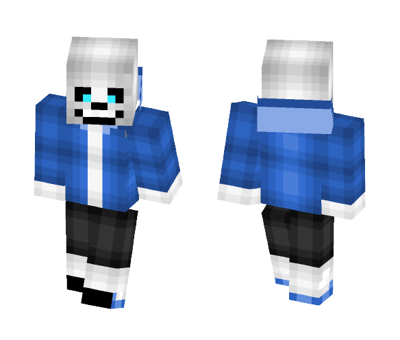 Sans - Male Minecraft Skins - image 1