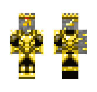 Golden Ore man with Golden Armor