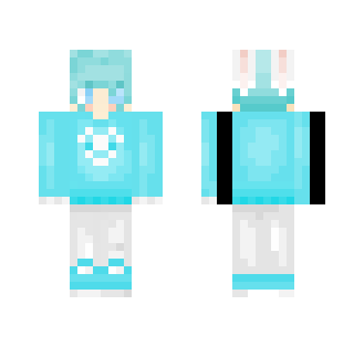 The blue bunny ◕❤◕ - Interchangeable Minecraft Skins - image 2