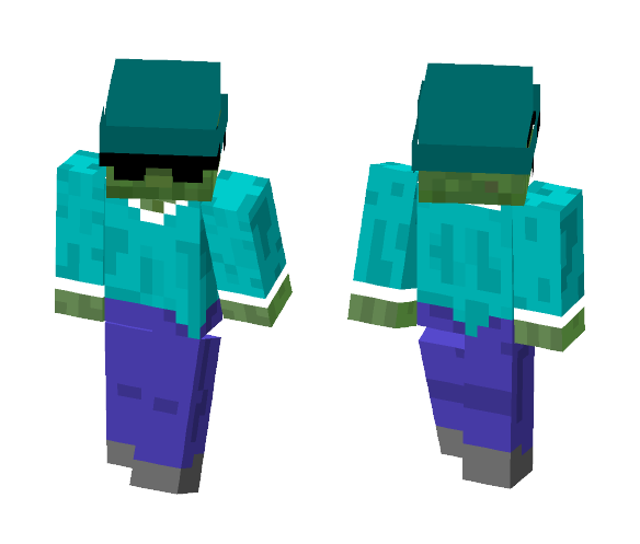 Weird Zombie - Male Minecraft Skins - image 1
