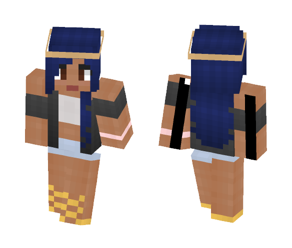 another summer skin - honeyy - Interchangeable Minecraft Skins - image 1