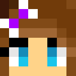Purple Summer Girl - Girl Minecraft Skins - image 3