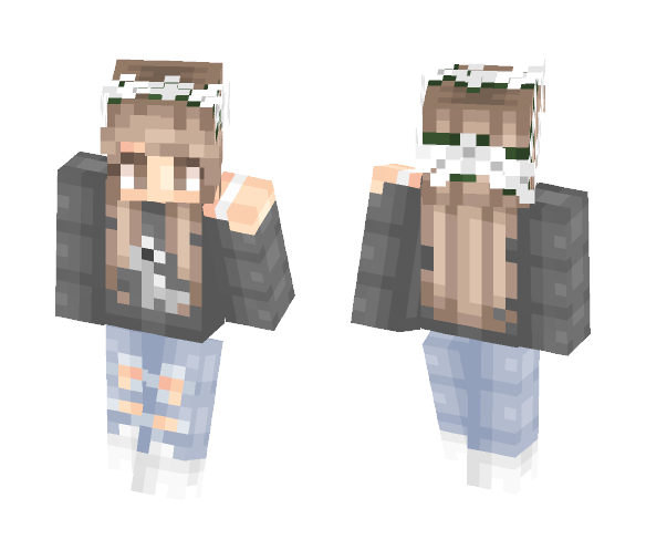 Dino sweater :D - Female Minecraft Skins - image 1
