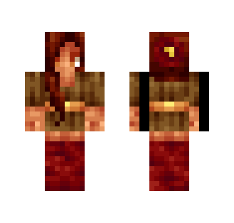 Mahogany Locks - Female Minecraft Skins - image 2