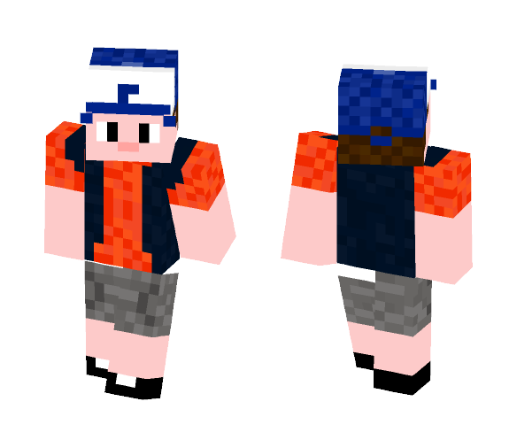 Download Free Dipper Pines ( Gravitiy Falls) Skin for Minecraft image 1 Dipper Pines ( Gravitiy Falls) - Male Minecraft Skins - image 1