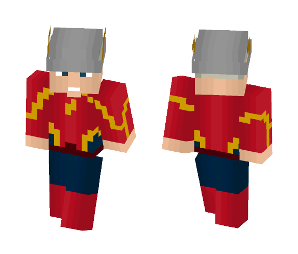 The Real Jay Garrick (The Flash) - Comics Minecraft Skins - image 1