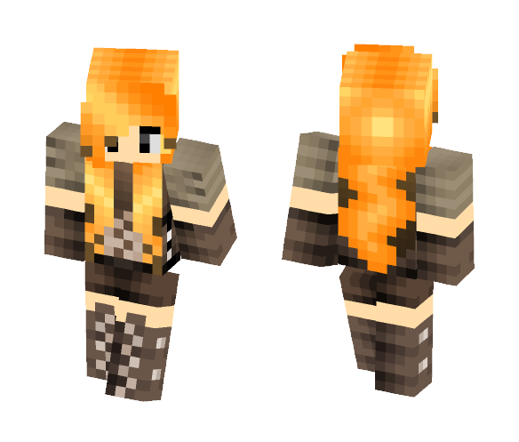 Download Free Adventurer Girl Skin for Minecraft image 1 Adventurer Girl - Girl Minecraft Skins - image 1