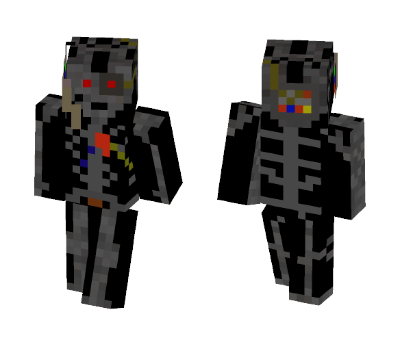 Download Free Semi-transparent Robot {1.5} Skin for Minecraft image 1 Semi-transparent Robot {1.5} - Interchangeable Minecraft Skins - image 1