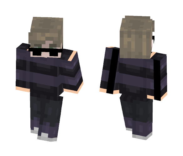 When Peter Found Purple - Male Minecraft Skins - image 1
