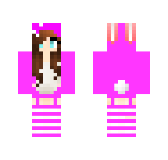 Cute Bunny Skin - Female Minecraft Skins - image 2