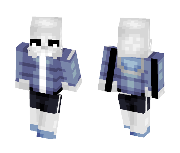 Sans *Remake* ~ Undertale - Male Minecraft Skins - image 1