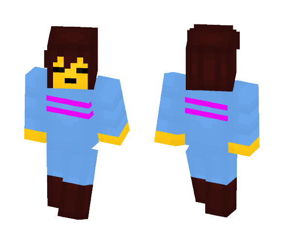 Frisk - Other Minecraft Skins - image 1
