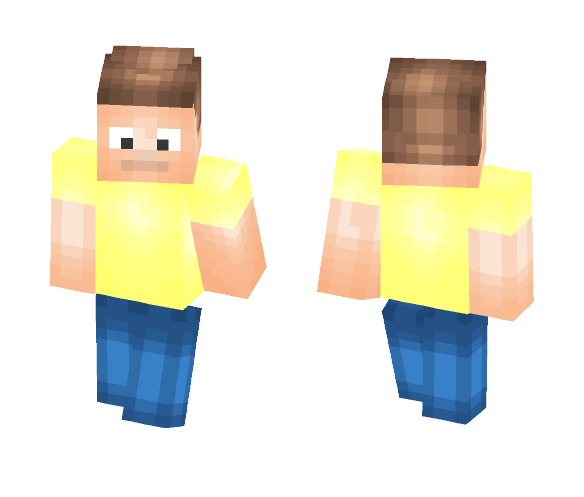 Download Free Morty Smith - Rick and Morty Skin for Minecraft image 1 Morty Smith - Rick and Morty - Male Minecraft Skins - image 1