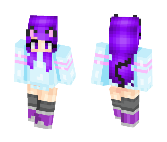 уαмισ| My oc Yuki | - Female Minecraft Skins - image 1