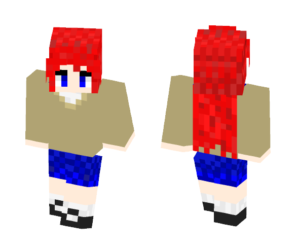 Hinata Ruubi - Female Minecraft Skins - image 1