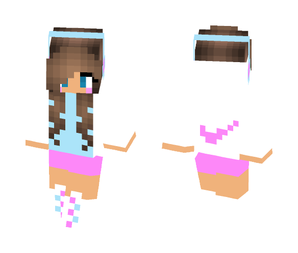 Cute Nike Girl #2 - Cute Girls Minecraft Skins - image 1