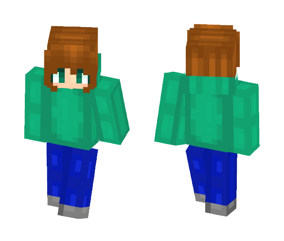 Minty Holiday - Female Minecraft Skins - image 1